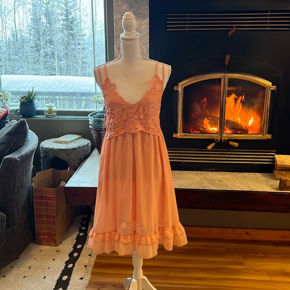 Peachy Summer Dress - NWT